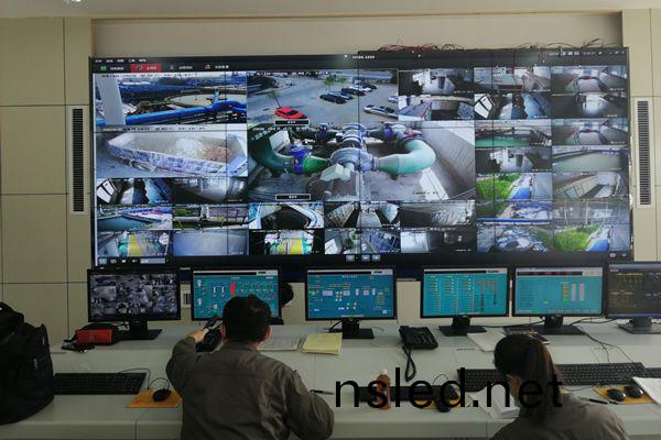 深(shen)圳南山工(gong)業(ye)園(yuan)-監(jian)控拼(pin)接(jie)大(da)屏(ping)