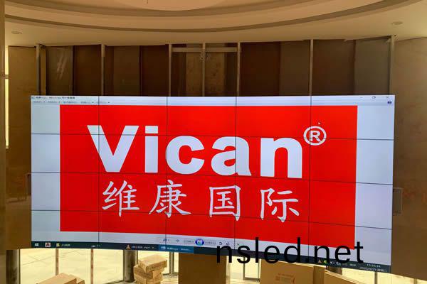 曹(cao)縣青崗集(ji)社區-展廳(ting)拼接屏(ping)