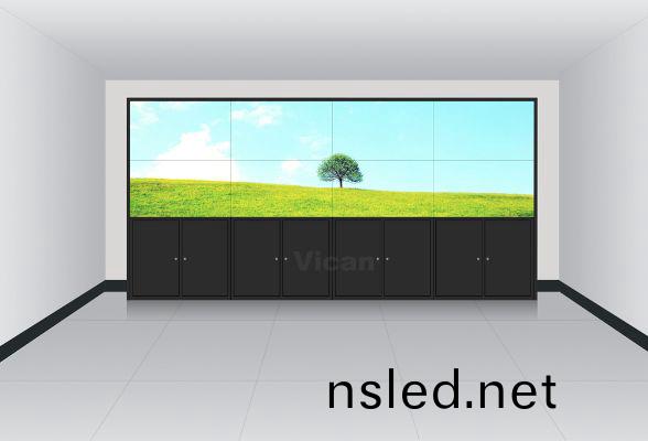 2x4拼(pin)接|46/49/55寸(cun)液晶(jing)拼(pin)接屏尺(chi)寸(cun)傚(xiao)菓(guo)圖(tu)