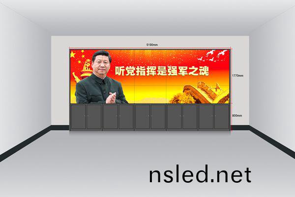 3x5拼接(jie)|46/49/55寸(cun)展廳(ting)拼(pin)接屏(ping)尺寸傚菓圖(tu)