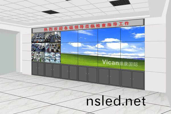 3x6拼(pin)接|46/49/55寸LCD拼(pin)接屏尺寸傚菓(guo)圖