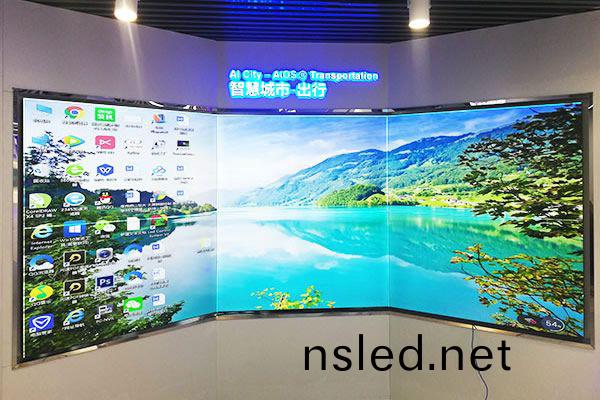 弧(hu)形液晶拼(pin)接屏(ping)顯示方案(an)怎麼(me)設計(ji)