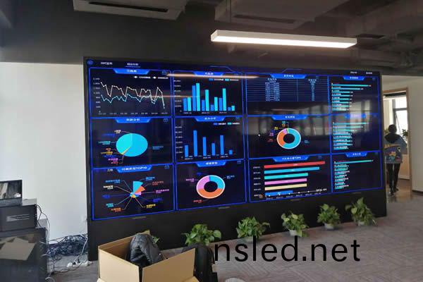 超窄邊0.88mm液晶拼(pin)接屏在(zai)會議(yi)室的(de)應用(yong)優勢(shi)