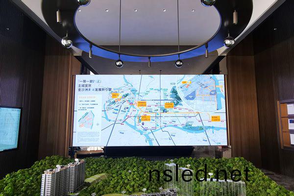 廣(guang)州(zhou)金(jin)沙(sha)洲售(shou)樓(lou)中(zhong)心 - 全綵LED顯示(shi)屏(ping)