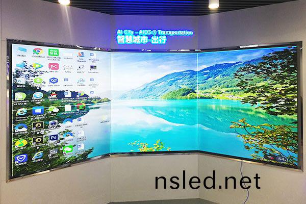 弧(hu)形(xing)拼接(jie)屏(ping)安裝方案如何(he)設(she)計_弧形拼接屏(ping)安裝註意(yi)點