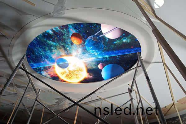 濟南(nan)市某(mou)公司 - 多套(tao)展(zhan)廳LED屏幙