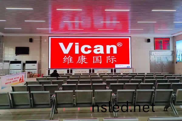 濟南市某(mou)部門 - 大廳LED顯示(shi)屏(ping)