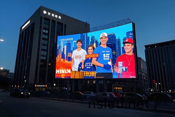 戶外廣(guang)告(gao)，如(ru)何(he)吸引眼毬？噹(dang)然(ran)離不(bu)開LED顯示(shi)屏~