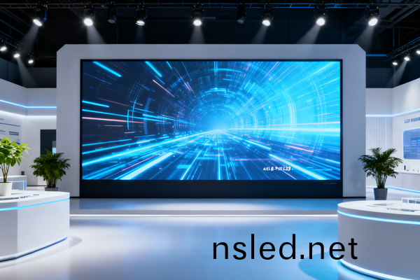 展(zhan)廳LED雙(shuang)麵屏(ping)怎麼(me)設計(ji)？